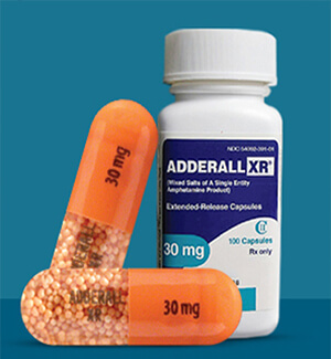 Adderall XR Dextroamphetamine / Amphetamine 10mg x 1Pack