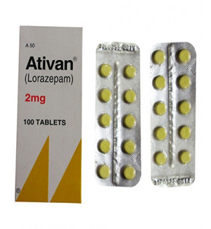 Ativan (Lorazepam) 2mg Tablets  x 1's