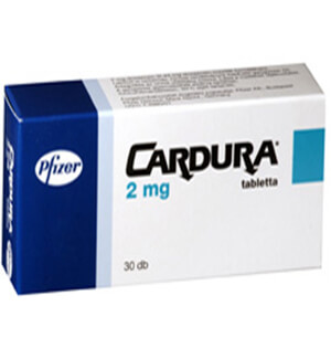 Cardura (Doxazosin) 2mg Tablets  x 1's
