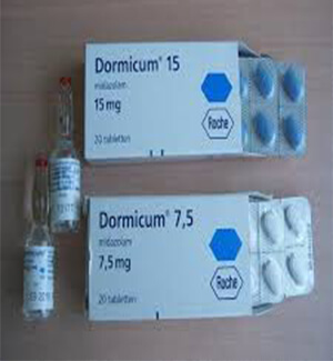 Dormicum (Midazolam) 15mg  x 1's