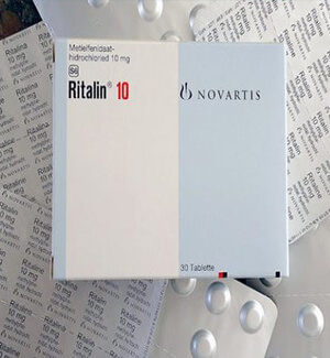 Ritalin (Methylphenidate) 10mg Tablets  x 1's