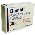 Clomid (Clomiphene) 50mg Tablets  x 1's